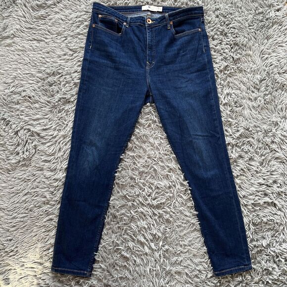 Vineyard Vines Dark Blue Skinny Jeans - Picture 1 of 13